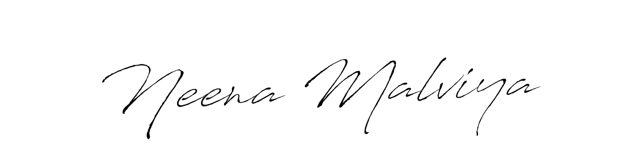 Also we have Neena Malviya name is the best signature style. Create professional handwritten signature collection using Antro_Vectra autograph style. Neena Malviya signature style 6 images and pictures png