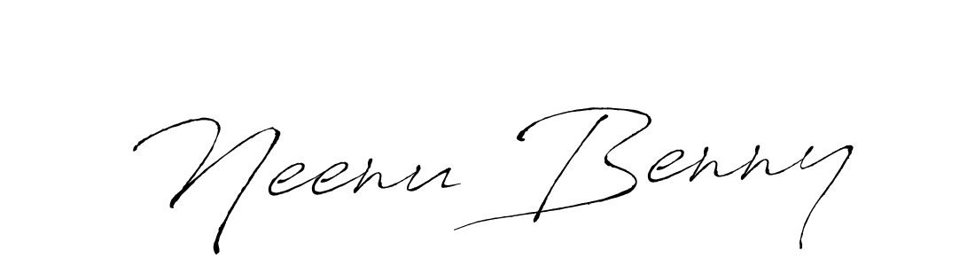 if you are searching for the best signature style for your name Neenu Benny. so please give up your signature search. here we have designed multiple signature styles  using Antro_Vectra. Neenu Benny signature style 6 images and pictures png