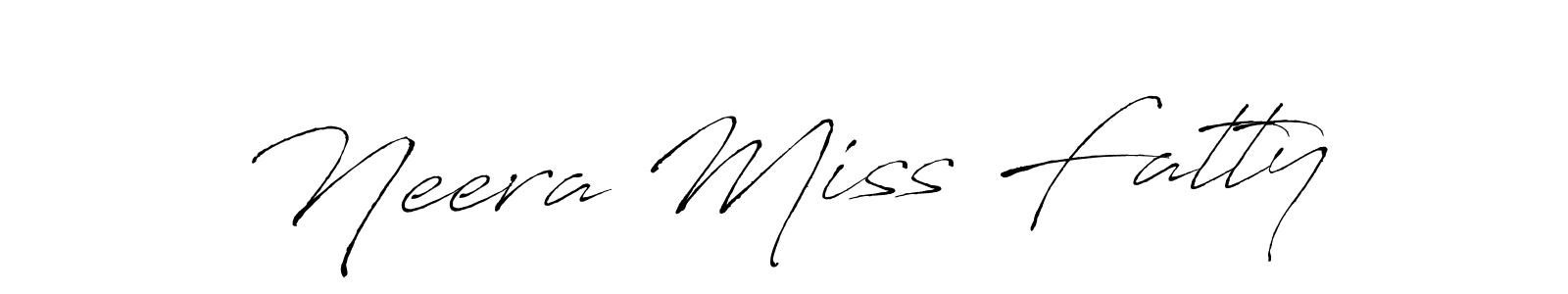 Similarly Antro_Vectra is the best handwritten signature design. Signature creator online .You can use it as an online autograph creator for name Neera Miss Fatty. Neera Miss Fatty signature style 6 images and pictures png