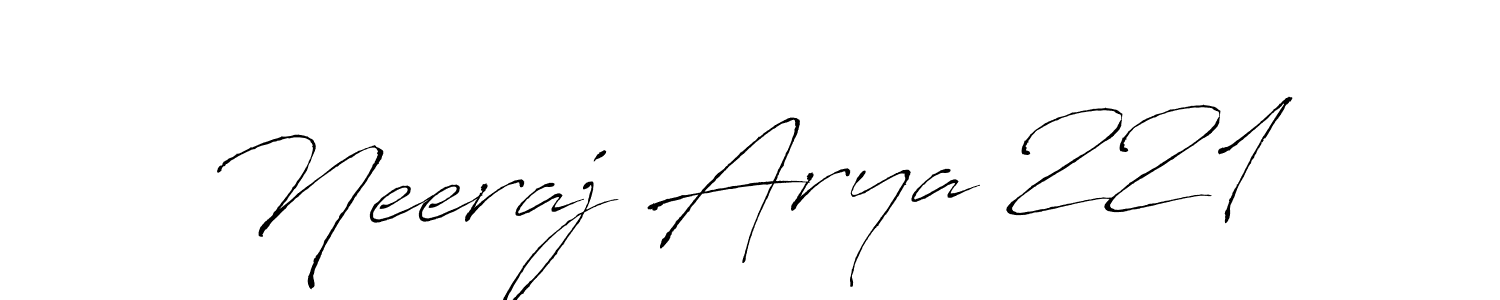 Make a beautiful signature design for name Neeraj Arya 221. Use this online signature maker to create a handwritten signature for free. Neeraj Arya 221 signature style 6 images and pictures png