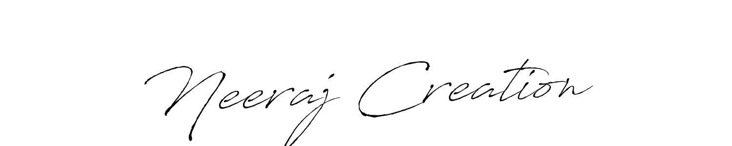 Here are the top 10 professional signature styles for the name Neeraj Creation. These are the best autograph styles you can use for your name. Neeraj Creation signature style 6 images and pictures png