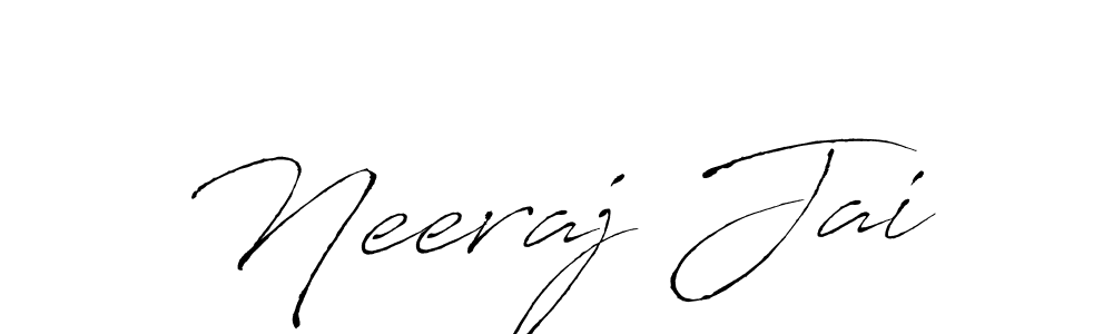 You can use this online signature creator to create a handwritten signature for the name Neeraj Jai. This is the best online autograph maker. Neeraj Jai signature style 6 images and pictures png