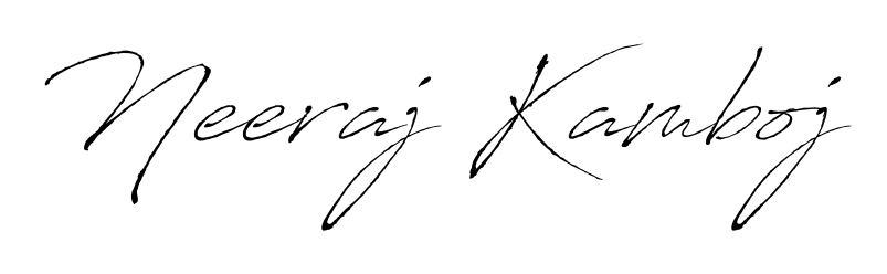 Once you've used our free online signature maker to create your best signature Antro_Vectra style, it's time to enjoy signing your documents with Neeraj Kamboj name. Neeraj Kamboj signature style 6 images and pictures png