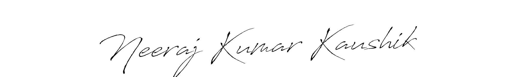 The best way (Antro_Vectra) to make a short signature is to pick only two or three words in your name. The name Neeraj Kumar Kaushik include a total of six letters. For converting this name. Neeraj Kumar Kaushik signature style 6 images and pictures png