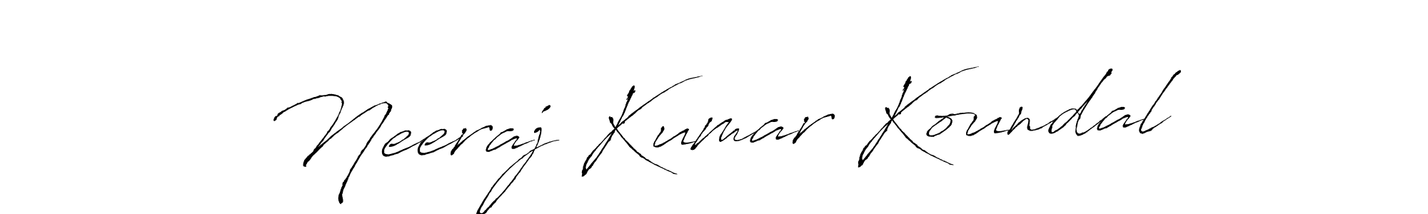 You can use this online signature creator to create a handwritten signature for the name Neeraj Kumar Koundal. This is the best online autograph maker. Neeraj Kumar Koundal signature style 6 images and pictures png