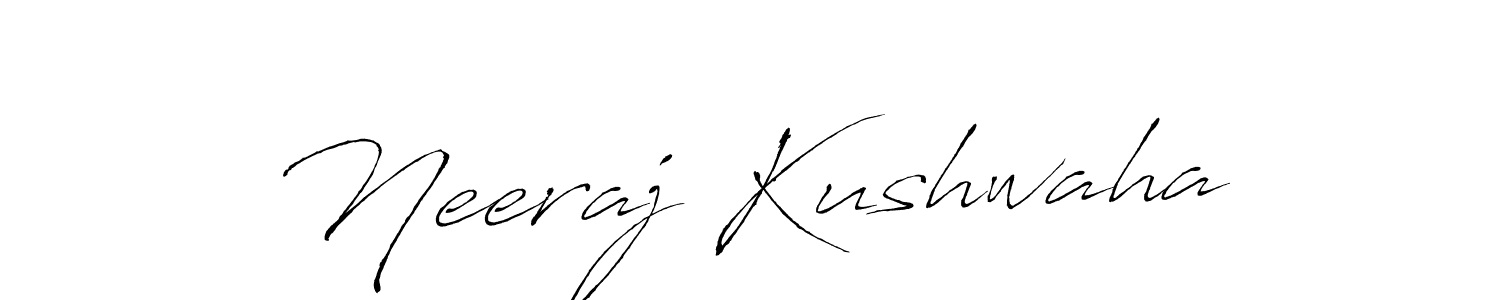 Antro_Vectra is a professional signature style that is perfect for those who want to add a touch of class to their signature. It is also a great choice for those who want to make their signature more unique. Get Neeraj Kushwaha name to fancy signature for free. Neeraj Kushwaha signature style 6 images and pictures png