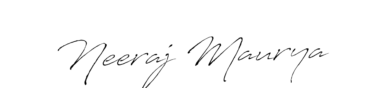 Antro_Vectra is a professional signature style that is perfect for those who want to add a touch of class to their signature. It is also a great choice for those who want to make their signature more unique. Get Neeraj Maurya name to fancy signature for free. Neeraj Maurya signature style 6 images and pictures png