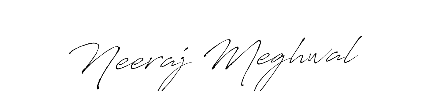 Make a short Neeraj Meghwal signature style. Manage your documents anywhere anytime using Antro_Vectra. Create and add eSignatures, submit forms, share and send files easily. Neeraj Meghwal signature style 6 images and pictures png