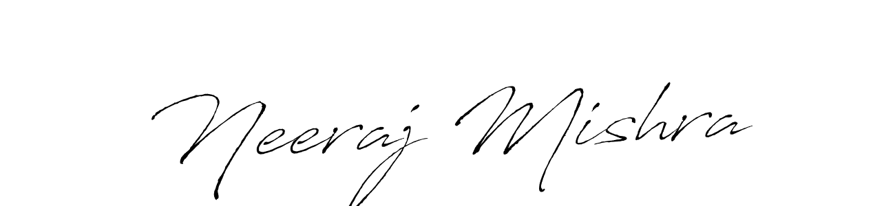 Use a signature maker to create a handwritten signature online. With this signature software, you can design (Antro_Vectra) your own signature for name Neeraj Mishra. Neeraj Mishra signature style 6 images and pictures png