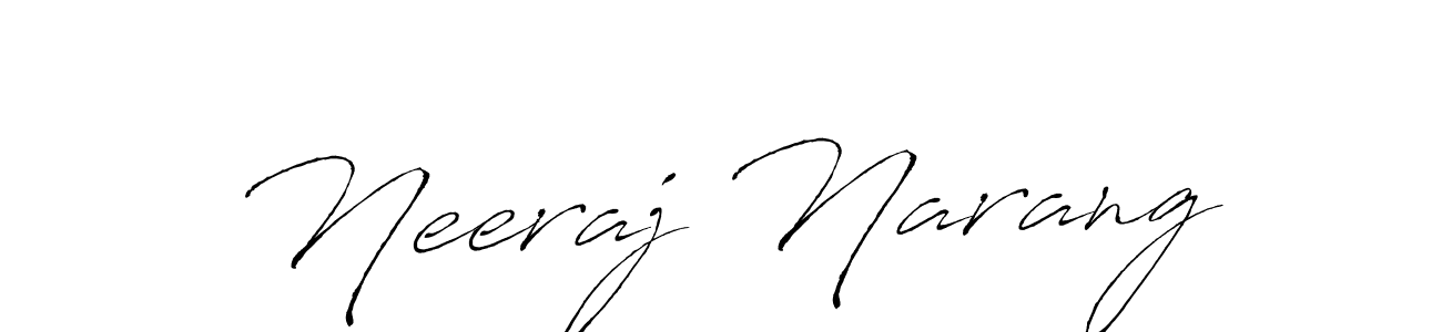 Similarly Antro_Vectra is the best handwritten signature design. Signature creator online .You can use it as an online autograph creator for name Neeraj Narang. Neeraj Narang signature style 6 images and pictures png