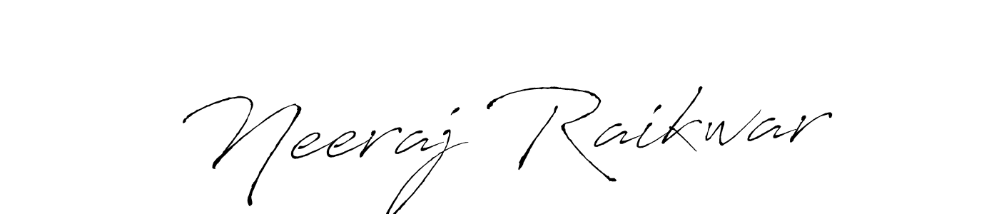 This is the best signature style for the Neeraj Raikwar name. Also you like these signature font (Antro_Vectra). Mix name signature. Neeraj Raikwar signature style 6 images and pictures png