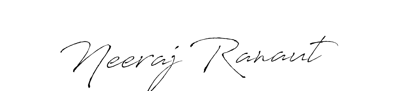 Also we have Neeraj Ranaut name is the best signature style. Create professional handwritten signature collection using Antro_Vectra autograph style. Neeraj Ranaut signature style 6 images and pictures png