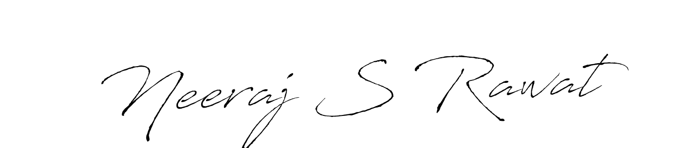 The best way (Antro_Vectra) to make a short signature is to pick only two or three words in your name. The name Neeraj S Rawat include a total of six letters. For converting this name. Neeraj S Rawat signature style 6 images and pictures png