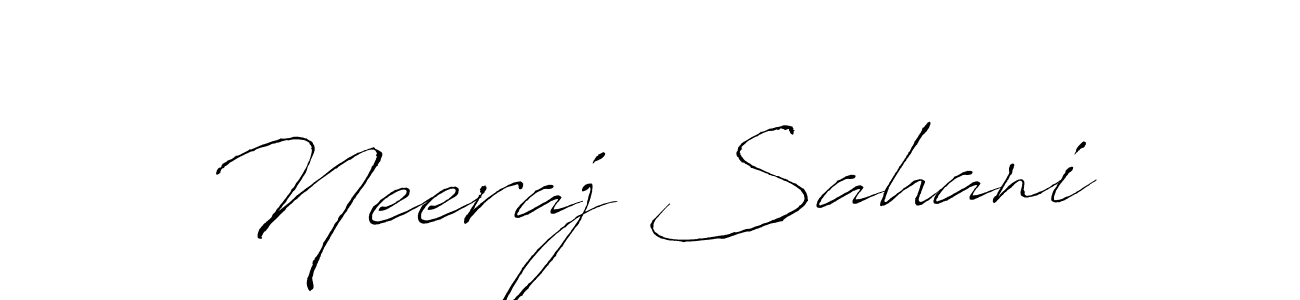 You should practise on your own different ways (Antro_Vectra) to write your name (Neeraj Sahani) in signature. don't let someone else do it for you. Neeraj Sahani signature style 6 images and pictures png