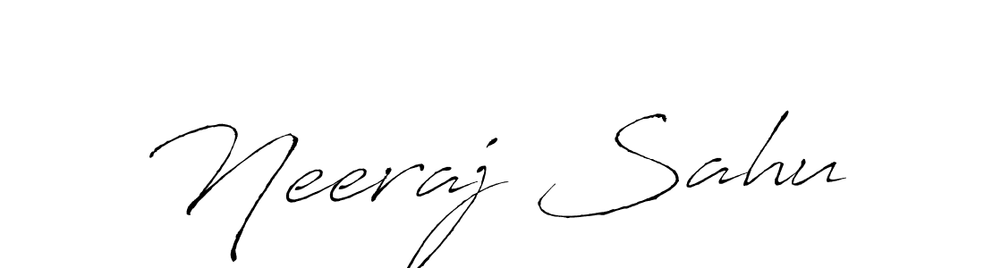 The best way (Antro_Vectra) to make a short signature is to pick only two or three words in your name. The name Neeraj Sahu include a total of six letters. For converting this name. Neeraj Sahu signature style 6 images and pictures png