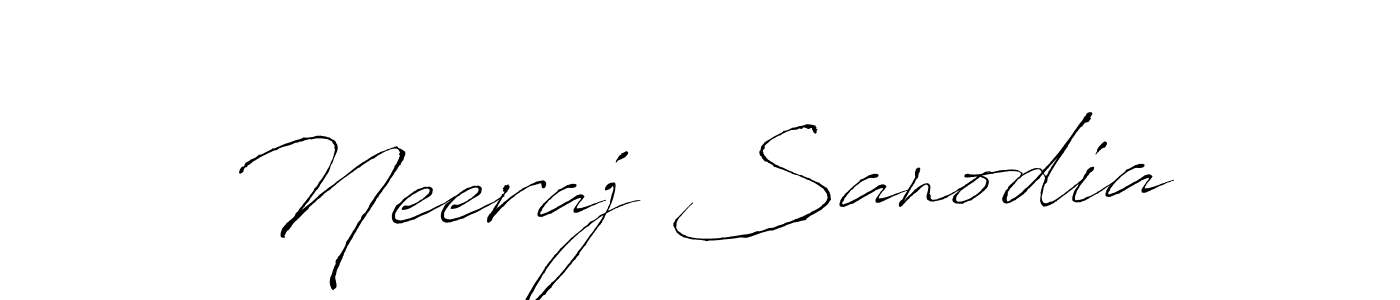 Make a beautiful signature design for name Neeraj Sanodia. Use this online signature maker to create a handwritten signature for free. Neeraj Sanodia signature style 6 images and pictures png