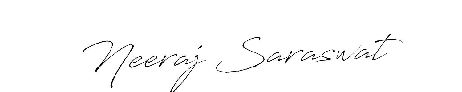 Antro_Vectra is a professional signature style that is perfect for those who want to add a touch of class to their signature. It is also a great choice for those who want to make their signature more unique. Get Neeraj Saraswat name to fancy signature for free. Neeraj Saraswat signature style 6 images and pictures png