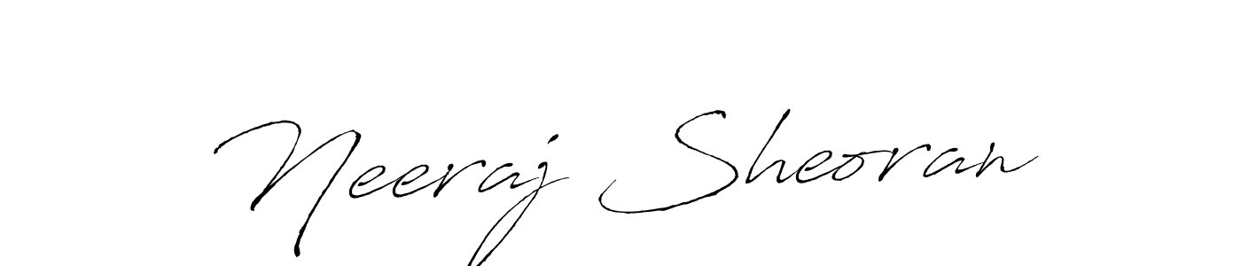 Neeraj Sheoran stylish signature style. Best Handwritten Sign (Antro_Vectra) for my name. Handwritten Signature Collection Ideas for my name Neeraj Sheoran. Neeraj Sheoran signature style 6 images and pictures png