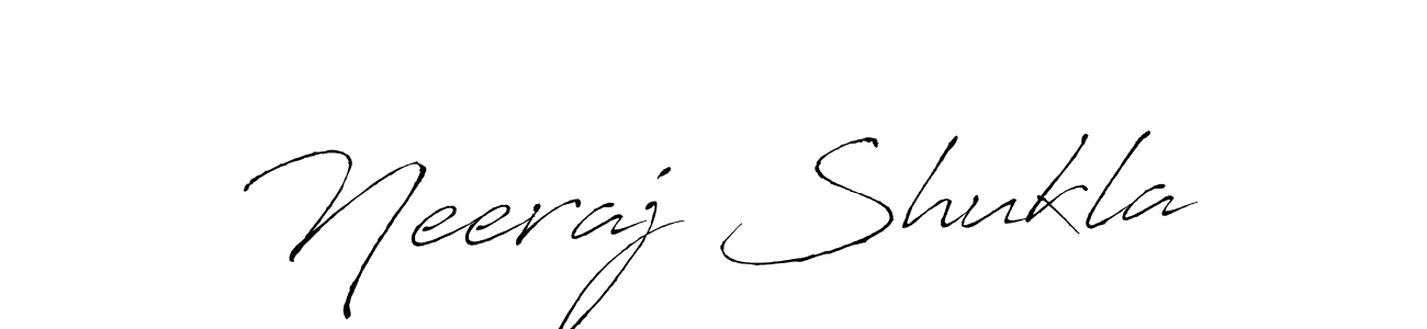 Also we have Neeraj Shukla name is the best signature style. Create professional handwritten signature collection using Antro_Vectra autograph style. Neeraj Shukla signature style 6 images and pictures png