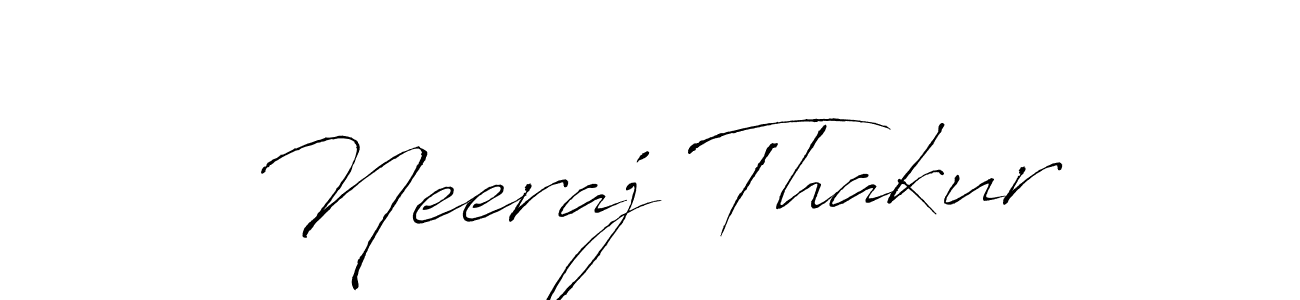 It looks lik you need a new signature style for name Neeraj Thakur. Design unique handwritten (Antro_Vectra) signature with our free signature maker in just a few clicks. Neeraj Thakur signature style 6 images and pictures png