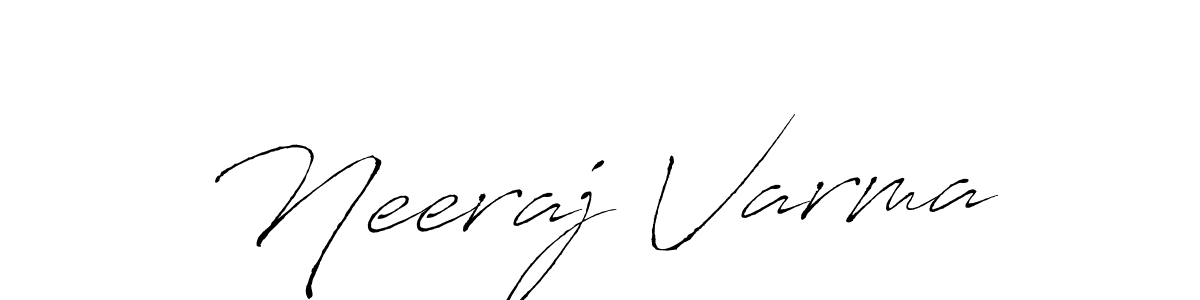 How to make Neeraj Varma signature? Antro_Vectra is a professional autograph style. Create handwritten signature for Neeraj Varma name. Neeraj Varma signature style 6 images and pictures png