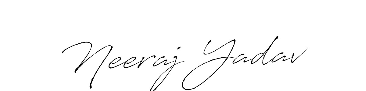 Also You can easily find your signature by using the search form. We will create Neeraj Yadav name handwritten signature images for you free of cost using Antro_Vectra sign style. Neeraj Yadav signature style 6 images and pictures png