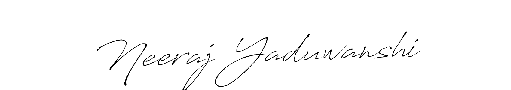 Make a beautiful signature design for name Neeraj Yaduwanshi. Use this online signature maker to create a handwritten signature for free. Neeraj Yaduwanshi signature style 6 images and pictures png