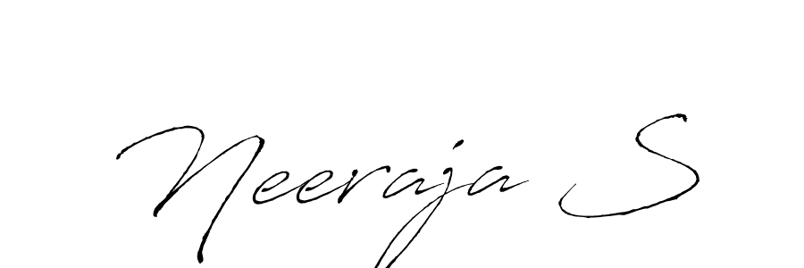 Also we have Neeraja S name is the best signature style. Create professional handwritten signature collection using Antro_Vectra autograph style. Neeraja S signature style 6 images and pictures png
