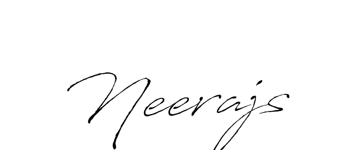 Make a short Neerajs signature style. Manage your documents anywhere anytime using Antro_Vectra. Create and add eSignatures, submit forms, share and send files easily. Neerajs signature style 6 images and pictures png