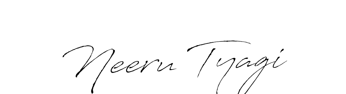 It looks lik you need a new signature style for name Neeru Tyagi. Design unique handwritten (Antro_Vectra) signature with our free signature maker in just a few clicks. Neeru Tyagi signature style 6 images and pictures png