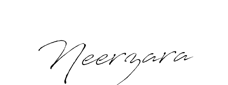 Also we have Neerzara name is the best signature style. Create professional handwritten signature collection using Antro_Vectra autograph style. Neerzara signature style 6 images and pictures png