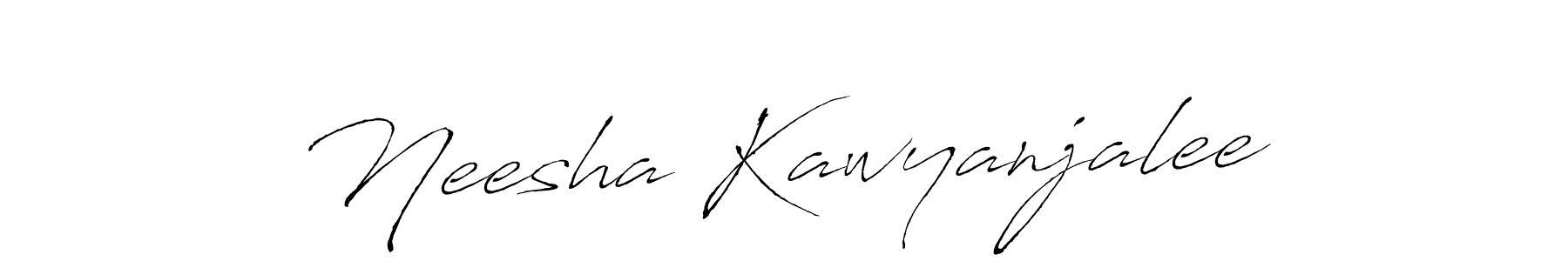 It looks lik you need a new signature style for name Neesha Kawyanjalee. Design unique handwritten (Antro_Vectra) signature with our free signature maker in just a few clicks. Neesha Kawyanjalee signature style 6 images and pictures png