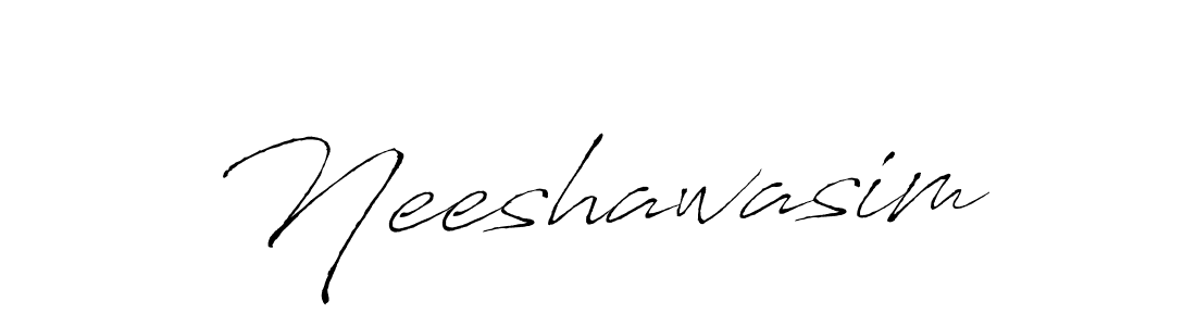 How to make Neeshawasim signature? Antro_Vectra is a professional autograph style. Create handwritten signature for Neeshawasim name. Neeshawasim signature style 6 images and pictures png