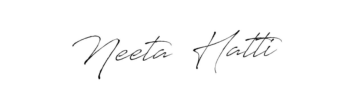 Make a short Neeta  Hatti signature style. Manage your documents anywhere anytime using Antro_Vectra. Create and add eSignatures, submit forms, share and send files easily. Neeta  Hatti signature style 6 images and pictures png