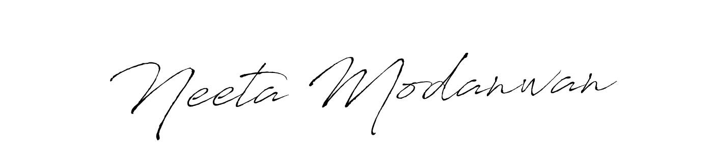 How to Draw Neeta Modanwan signature style? Antro_Vectra is a latest design signature styles for name Neeta Modanwan. Neeta Modanwan signature style 6 images and pictures png