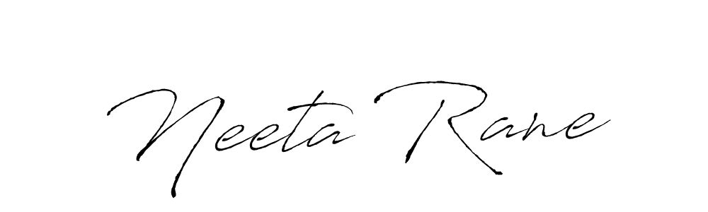 You should practise on your own different ways (Antro_Vectra) to write your name (Neeta Rane) in signature. don't let someone else do it for you. Neeta Rane signature style 6 images and pictures png