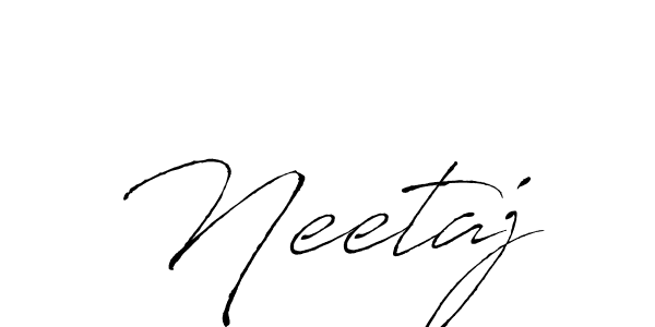 Antro_Vectra is a professional signature style that is perfect for those who want to add a touch of class to their signature. It is also a great choice for those who want to make their signature more unique. Get Neetaj name to fancy signature for free. Neetaj signature style 6 images and pictures png