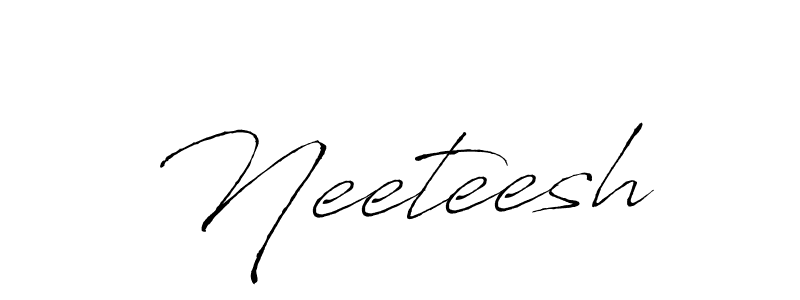 How to make Neeteesh name signature. Use Antro_Vectra style for creating short signs online. This is the latest handwritten sign. Neeteesh signature style 6 images and pictures png