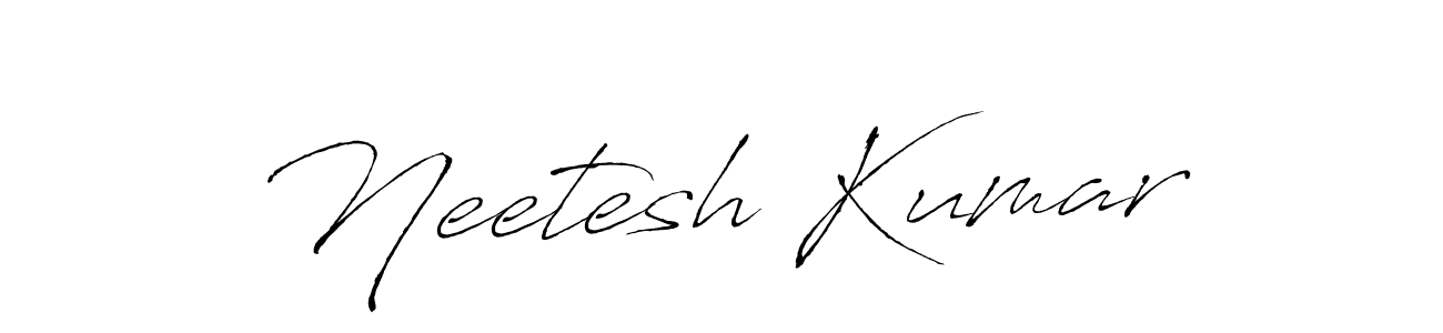 Also we have Neetesh Kumar name is the best signature style. Create professional handwritten signature collection using Antro_Vectra autograph style. Neetesh Kumar signature style 6 images and pictures png