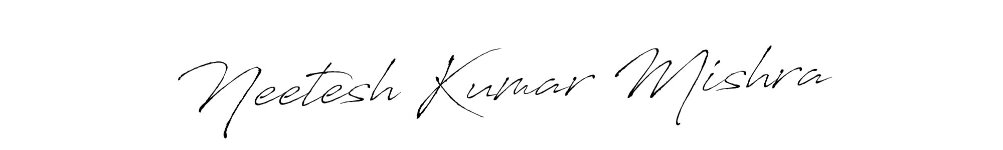 Use a signature maker to create a handwritten signature online. With this signature software, you can design (Antro_Vectra) your own signature for name Neetesh Kumar Mishra. Neetesh Kumar Mishra signature style 6 images and pictures png