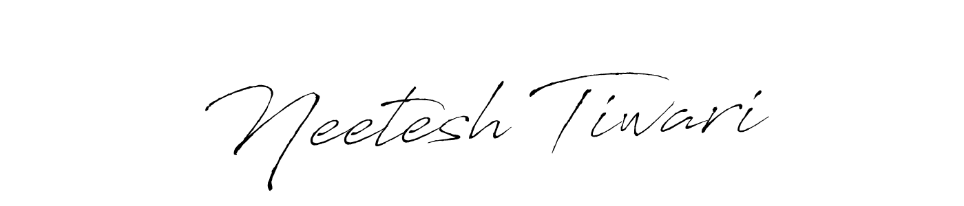 The best way (Antro_Vectra) to make a short signature is to pick only two or three words in your name. The name Neetesh Tiwari include a total of six letters. For converting this name. Neetesh Tiwari signature style 6 images and pictures png