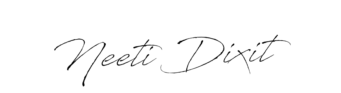 This is the best signature style for the Neeti Dixit name. Also you like these signature font (Antro_Vectra). Mix name signature. Neeti Dixit signature style 6 images and pictures png