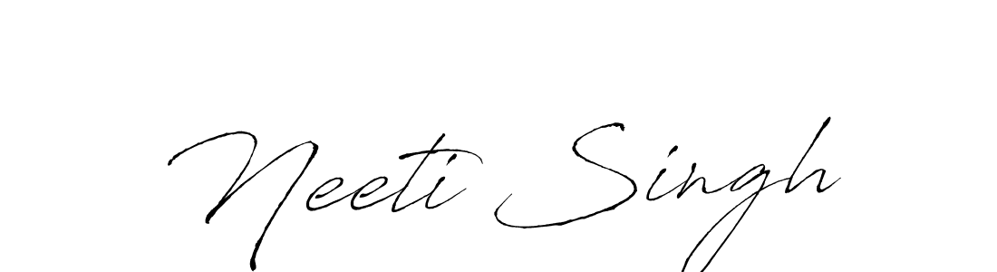 It looks lik you need a new signature style for name Neeti Singh. Design unique handwritten (Antro_Vectra) signature with our free signature maker in just a few clicks. Neeti Singh signature style 6 images and pictures png