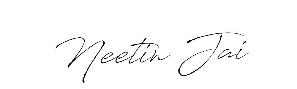 How to Draw Neetin Jai signature style? Antro_Vectra is a latest design signature styles for name Neetin Jai. Neetin Jai signature style 6 images and pictures png