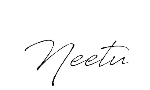 Neetu stylish signature style. Best Handwritten Sign (Antro_Vectra) for my name. Handwritten Signature Collection Ideas for my name Neetu. Neetu signature style 6 images and pictures png