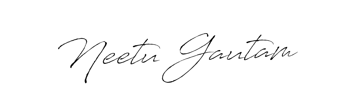 This is the best signature style for the Neetu Gautam name. Also you like these signature font (Antro_Vectra). Mix name signature. Neetu Gautam signature style 6 images and pictures png