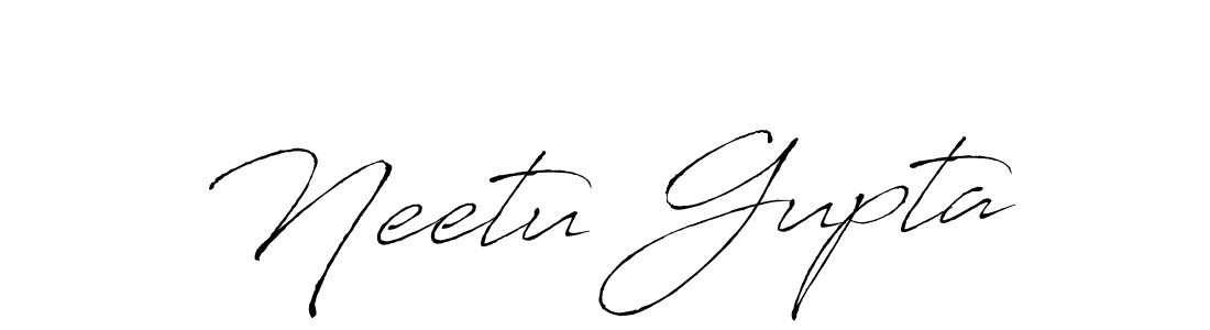 Also we have Neetu Gupta name is the best signature style. Create professional handwritten signature collection using Antro_Vectra autograph style. Neetu Gupta signature style 6 images and pictures png