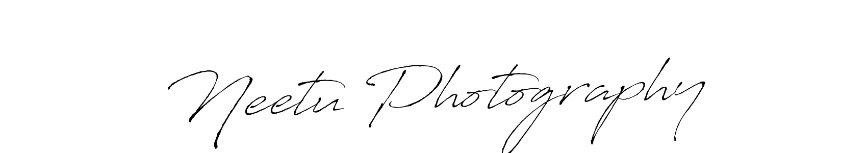 Neetu Photography stylish signature style. Best Handwritten Sign (Antro_Vectra) for my name. Handwritten Signature Collection Ideas for my name Neetu Photography. Neetu Photography signature style 6 images and pictures png