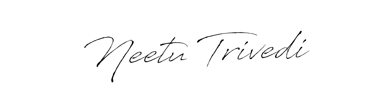 Here are the top 10 professional signature styles for the name Neetu Trivedi. These are the best autograph styles you can use for your name. Neetu Trivedi signature style 6 images and pictures png