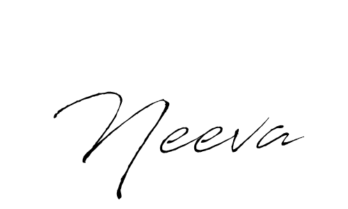 Design your own signature with our free online signature maker. With this signature software, you can create a handwritten (Antro_Vectra) signature for name Neeva. Neeva signature style 6 images and pictures png